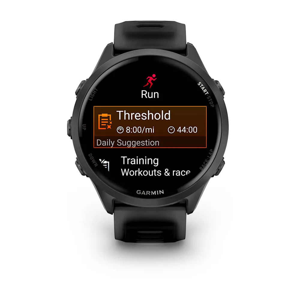 Garmin Forerunner 570 47 mm Slate Gray – clasp hardware detail