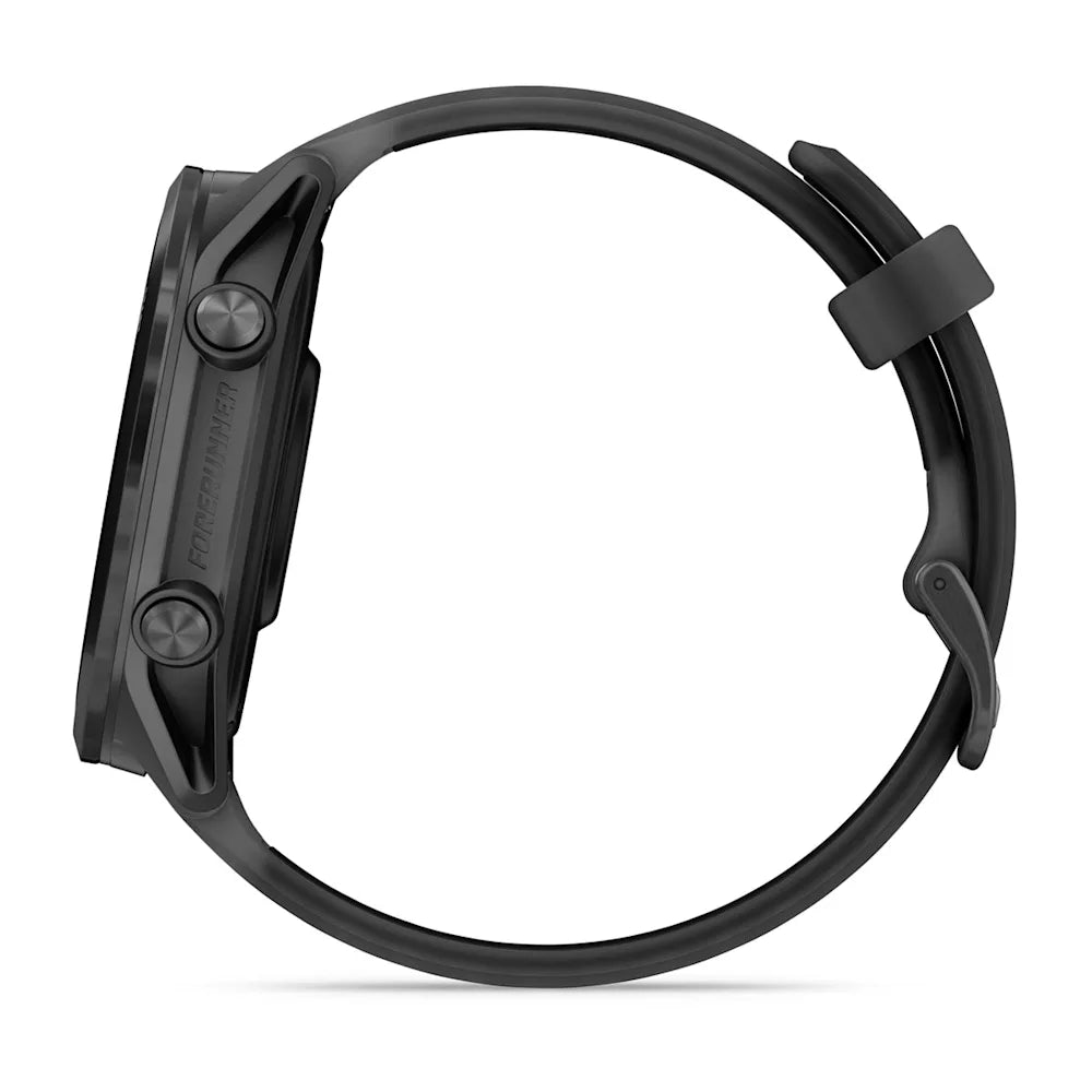Garmin Forerunner 570 47 mm Slate Gray – flat lay of watch