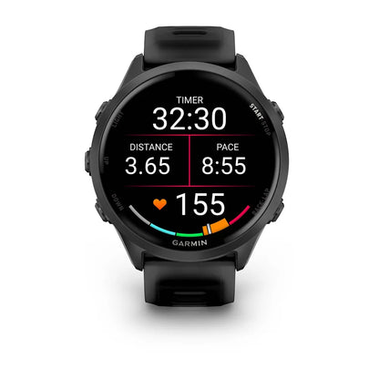 Garmin Forerunner 570 47 mm Slate Gray – strap texture macro