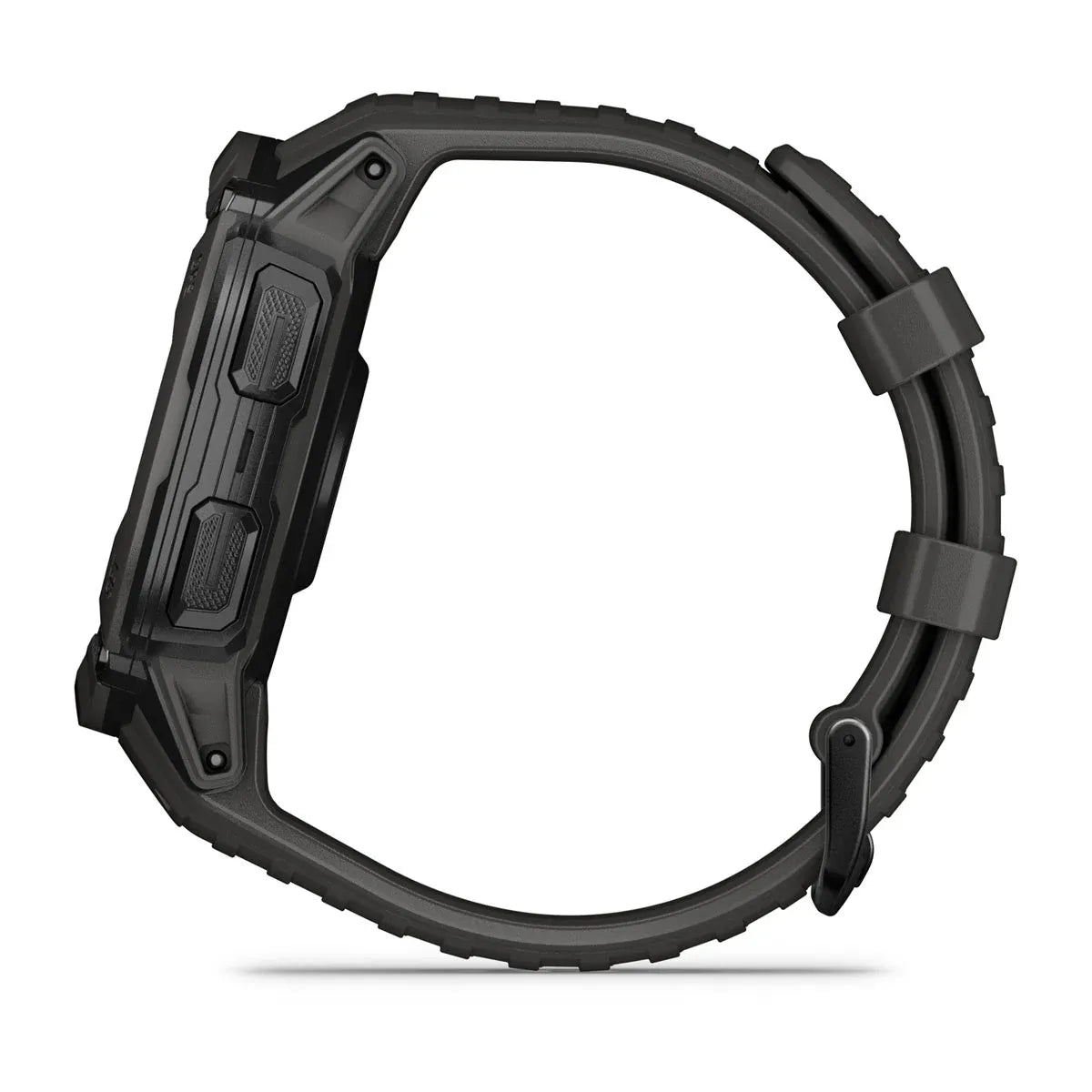 Garmin Instinct 2X Solar Graphite – front hero on black strap
