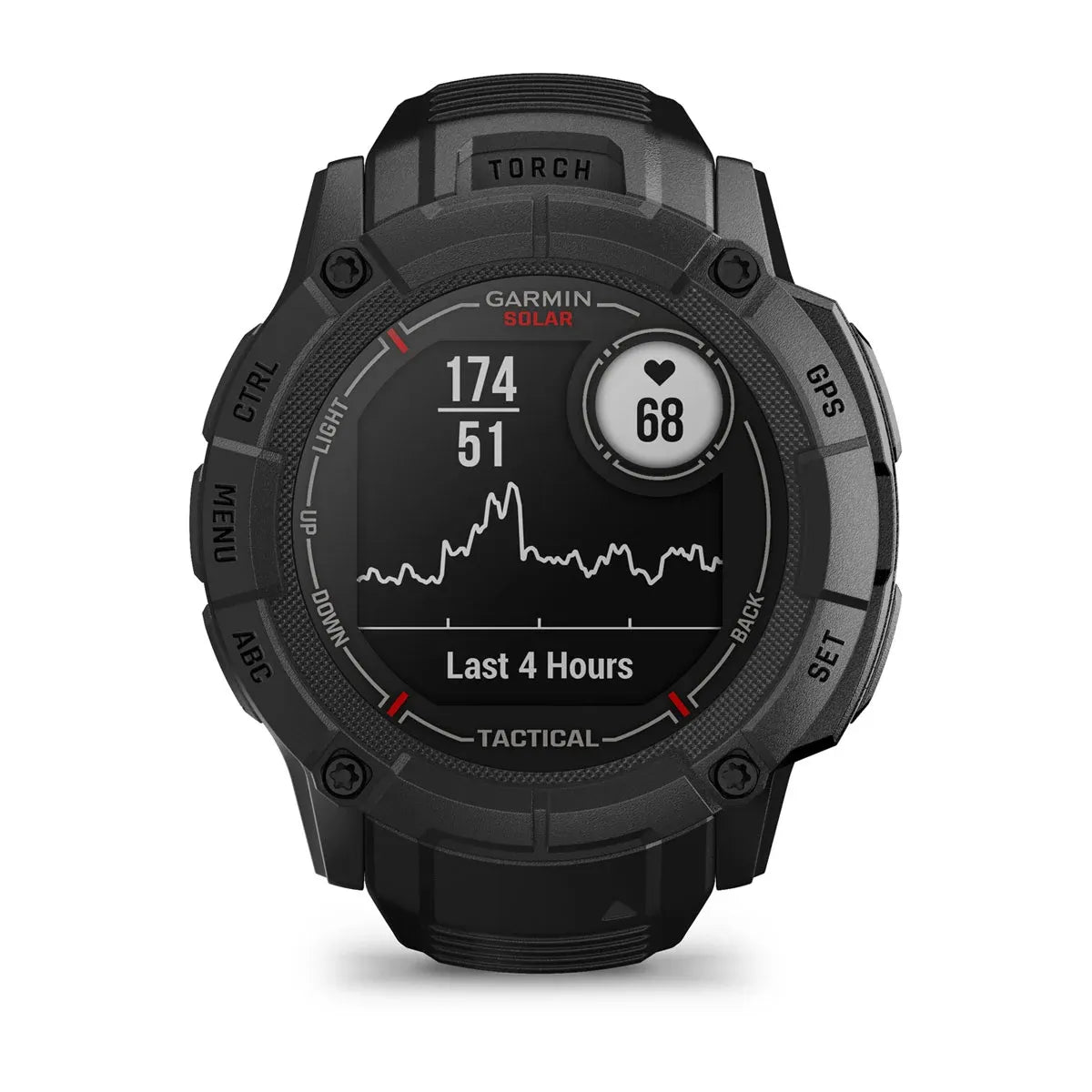 Garmin Instinct 2X Solar Tactical Black – clasp hardware close‑up