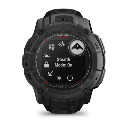 Garmin Instinct 2X Solar Tactical Black – strap and keeper hardware detail