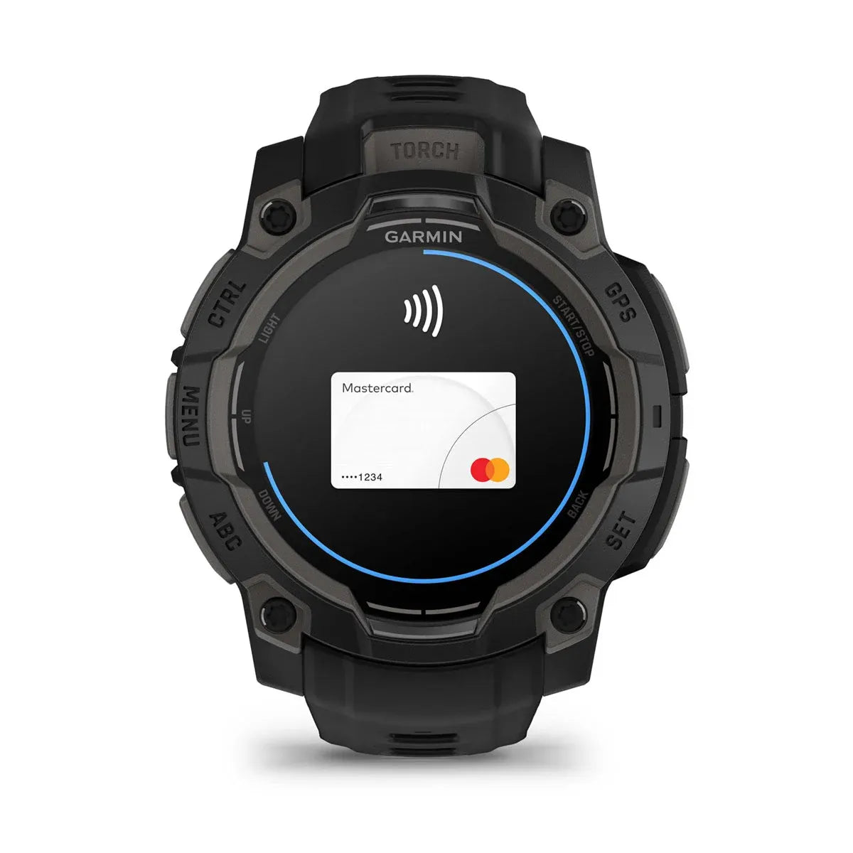 Garmin Instinct 3 AMOLED Black 45 mm – side buttons and lug macro