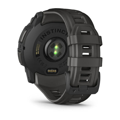 Garmin Instinct 3 AMOLED Black 50 mm – side profile of case and buttons (view 6)