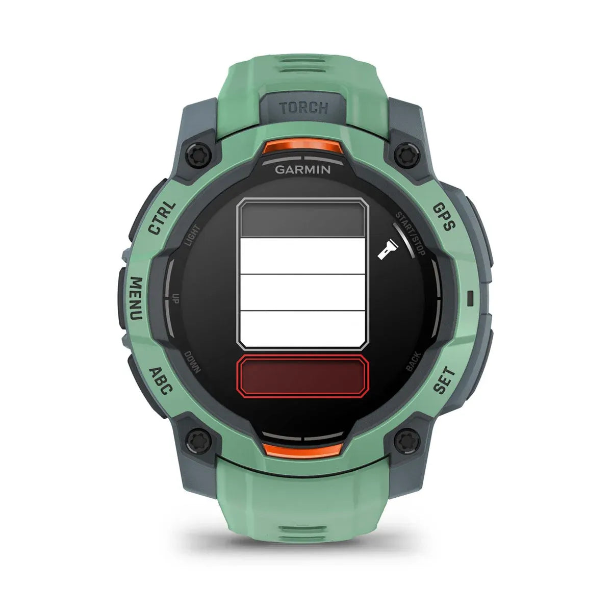Garmin Instinct 3 AMOLED Neo Tropic 45 mm – metrics screen close‑up (view 14)