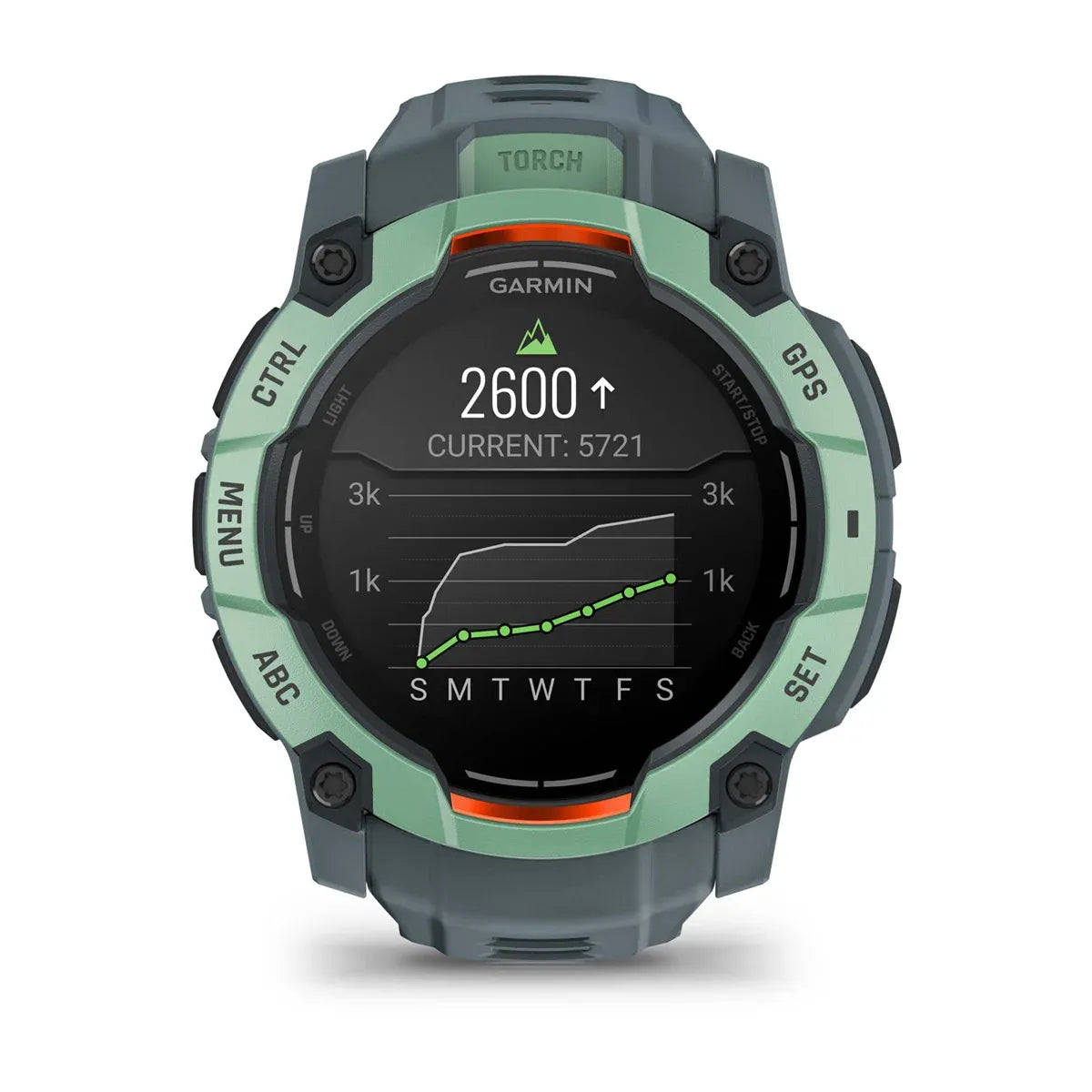 Garmin Instinct 3 AMOLED Neo Tropic Twilight Band 50 mm – activity screen detail (view 10)
