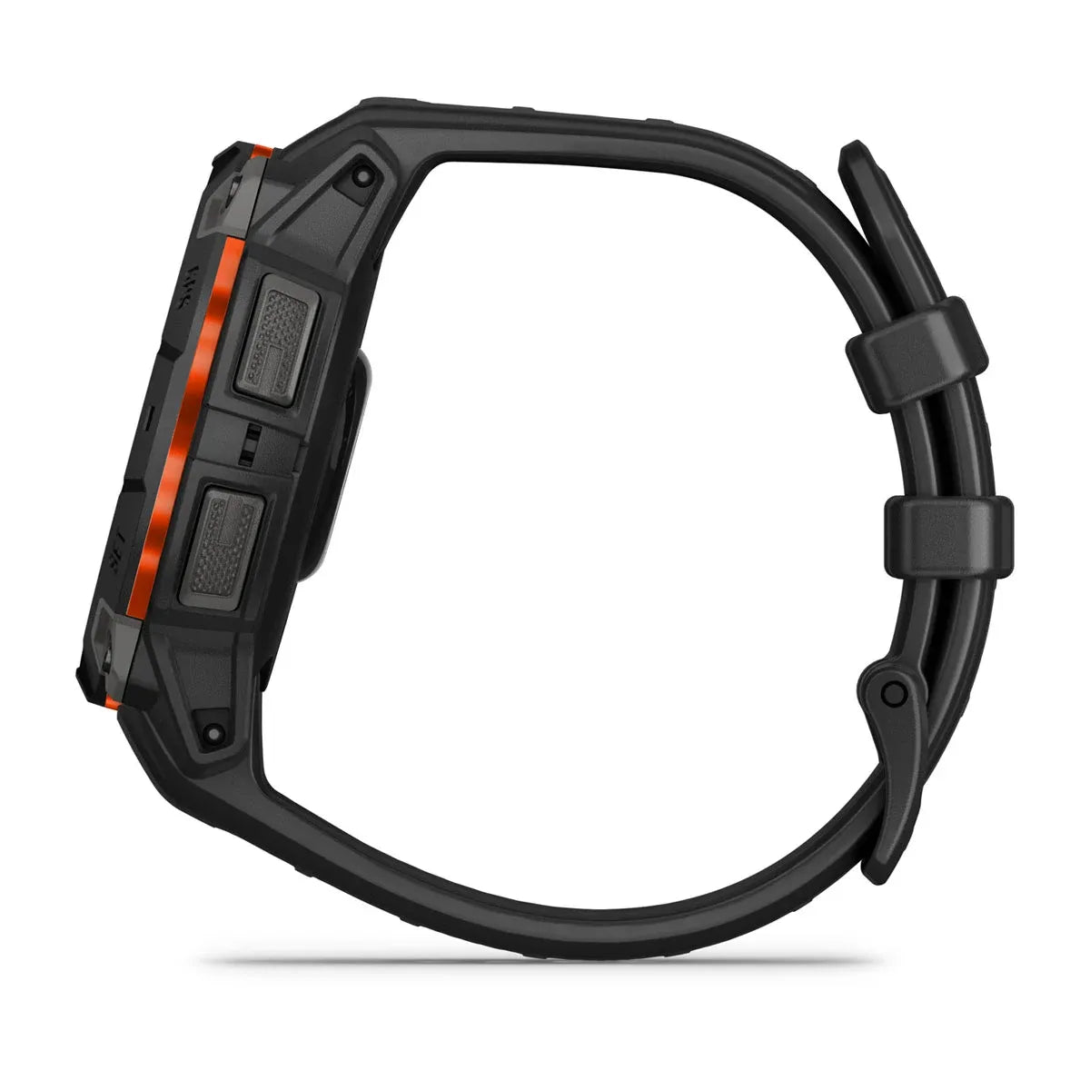 Garmin Instinct 3 Solar Black Charcoal Band 50 mm – strap texture close‑up (view 12)