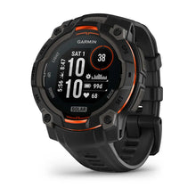 Garmin Instinct 3 Solar Black 45 mm – side profile of case and buttons (view 8)