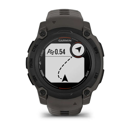 Garmin Instinct E Black Charcoal Band 40 mm – front hero (view 1)