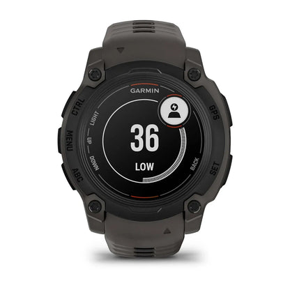 Garmin Instinct E Black Charcoal Band 40 mm – side buttons profile (view 5)