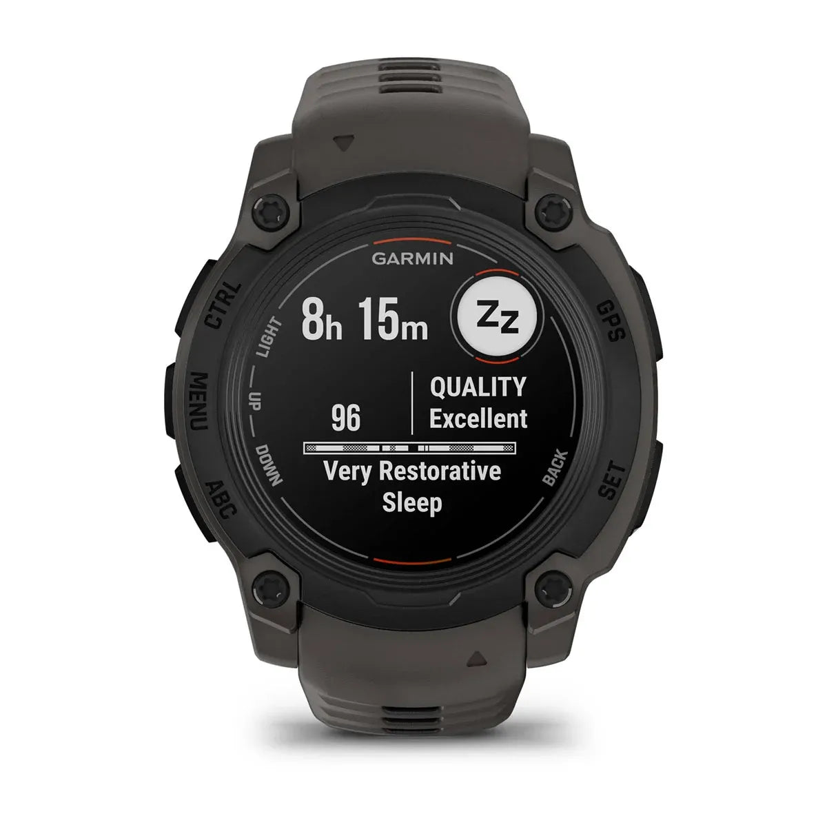 Garmin Instinct E Black Charcoal Band 40 mm – rear sensor detail (view 6)