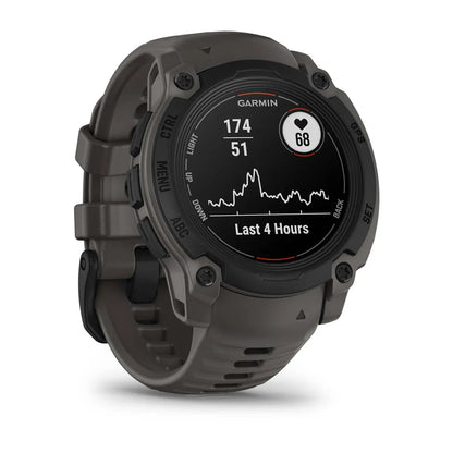 Garmin Instinct E Black Charcoal Band 40 mm – strap texture macro (view 9)