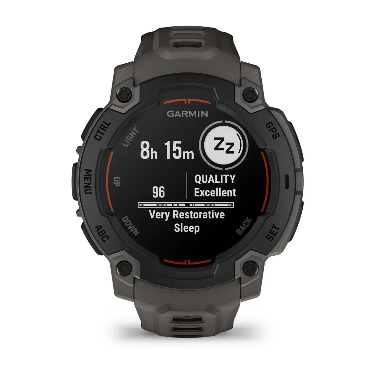 Garmin Instinct E Black Charcoal Band 45 mm – rear sensor detail (view 6)