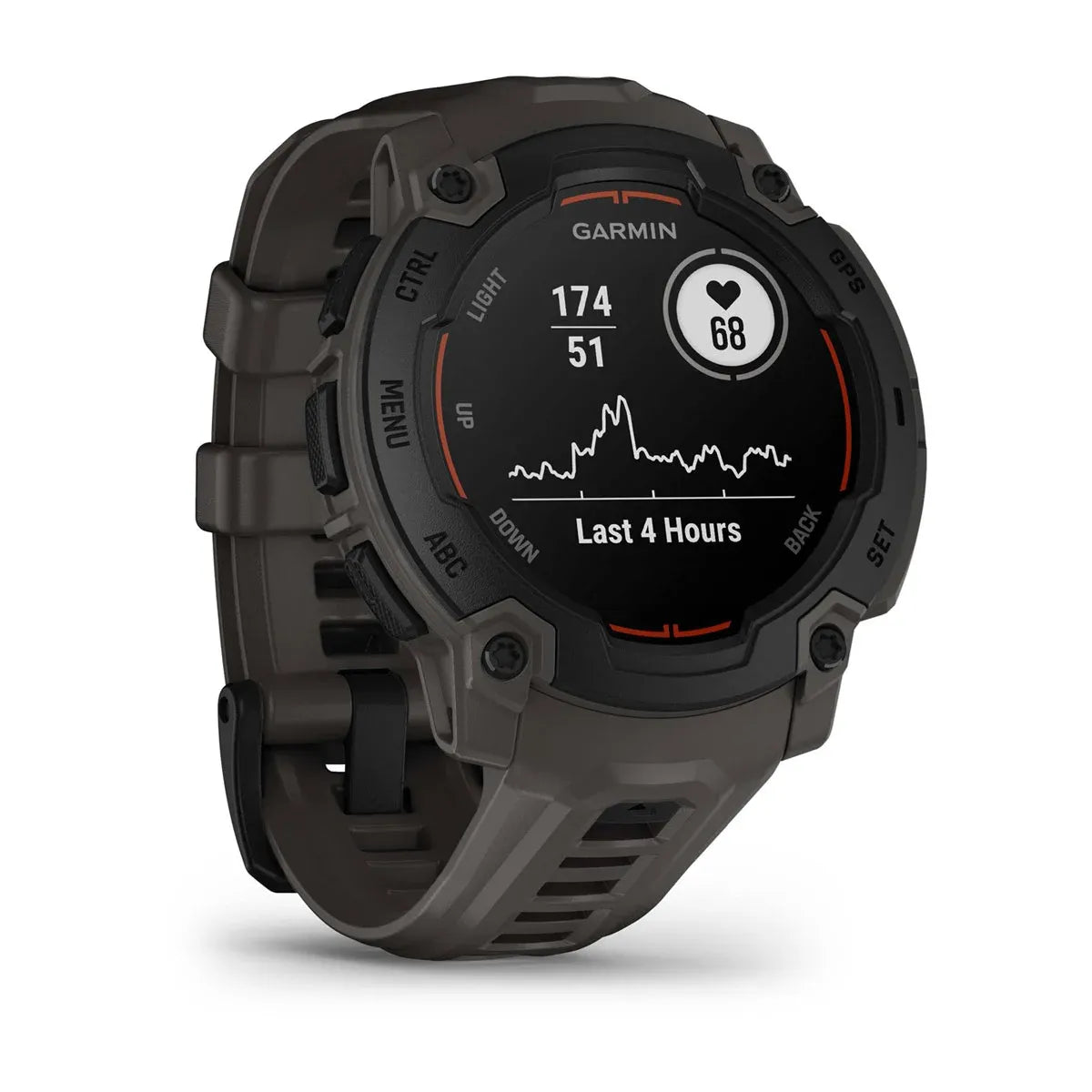 Garmin Instinct E Black Charcoal Band 45 mm – buckle close‑up (view 7)