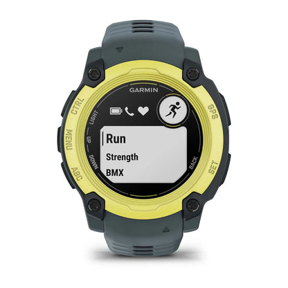 Garmin Instinct E Electric Lime 40 mm – metrics screen close‑up (view 10)