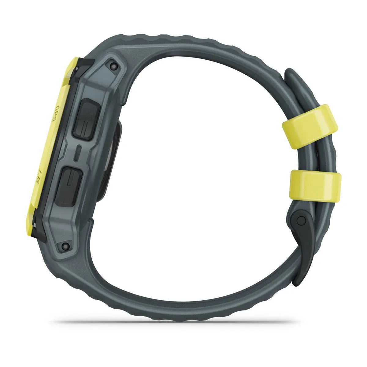 Garmin Instinct E Electric Lime 40 mm – angled hero (view 3)