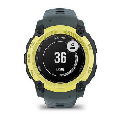 Garmin Instinct E Electric Lime 40 mm – side buttons profile (view 5)