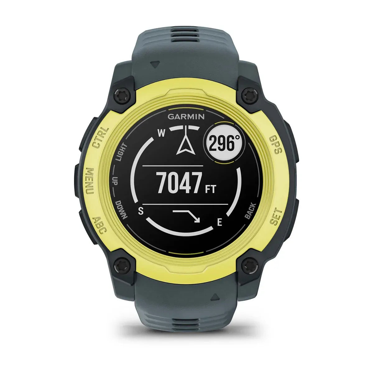 Garmin Instinct E Electric Lime 40 mm – rear sensor detail (view 6)
