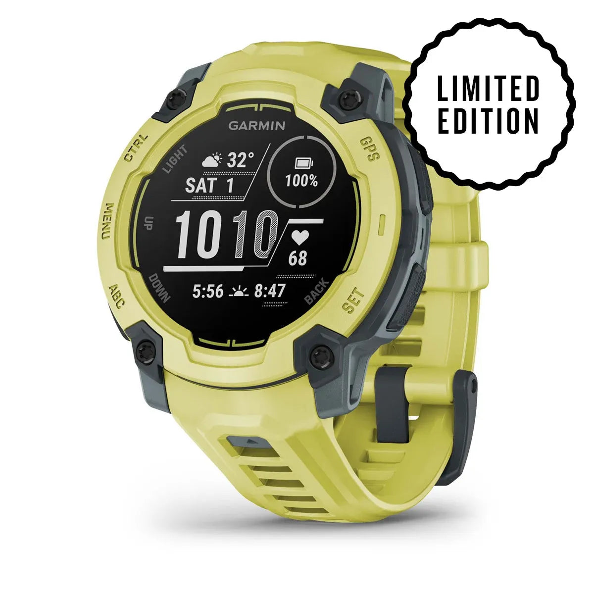 Garmin Instinct E Electric Lime 45 mm – activity metrics screen (view 10)