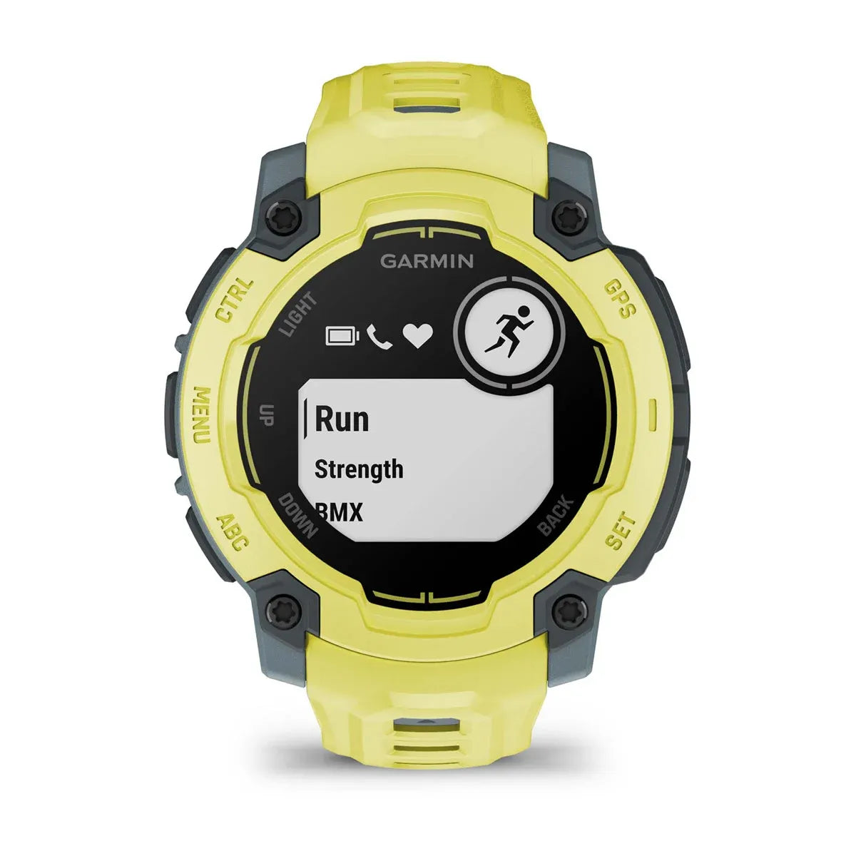 Garmin Instinct E Electric Lime 45 mm – rear sensors / case back (view 12)