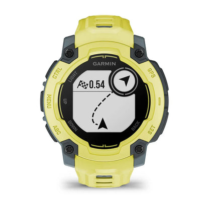 Garmin Instinct E Electric Lime 45 mm – buckle close‑up (view 7)