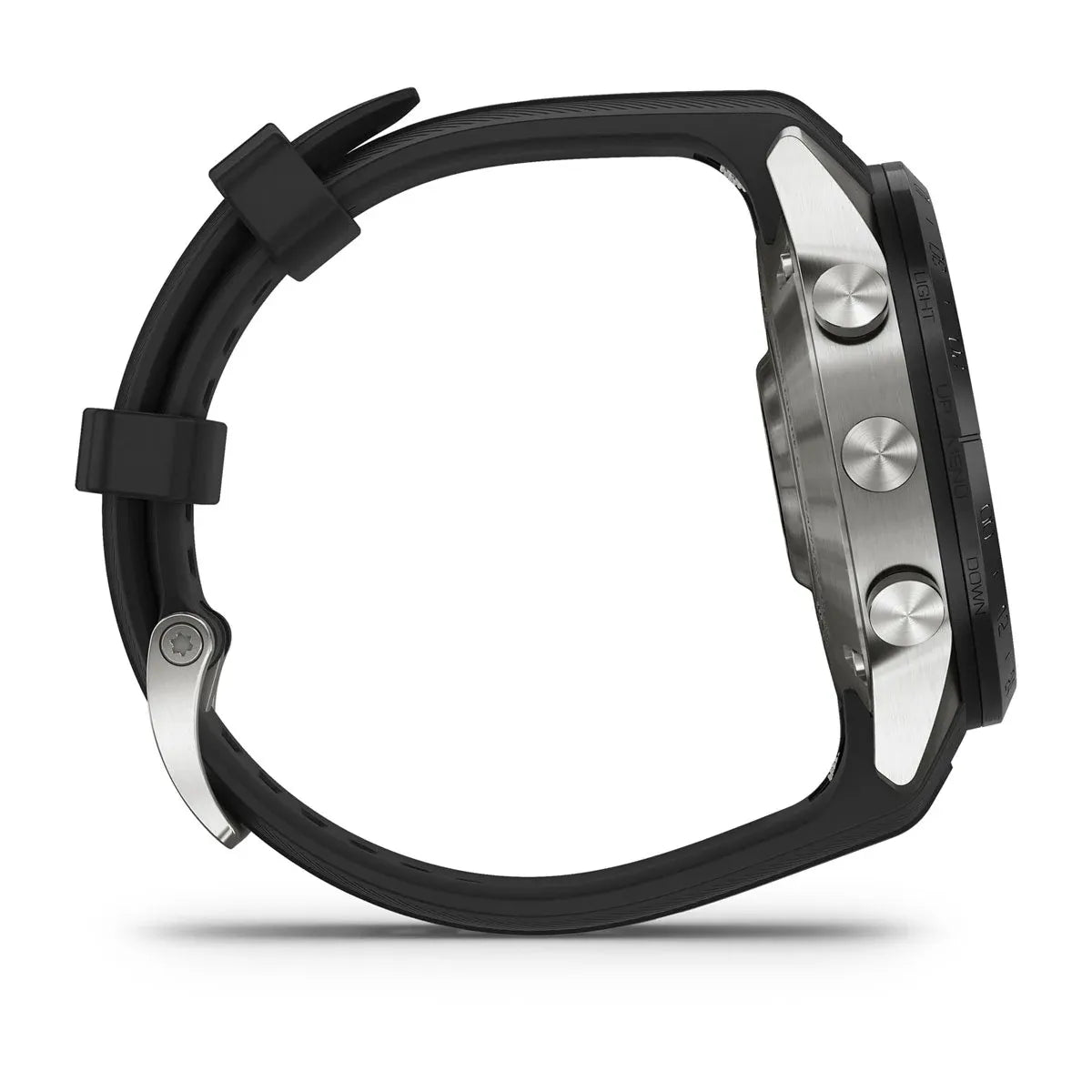 Garmin MARQ Athlete Gen 2 – bracelet links and clasp macro