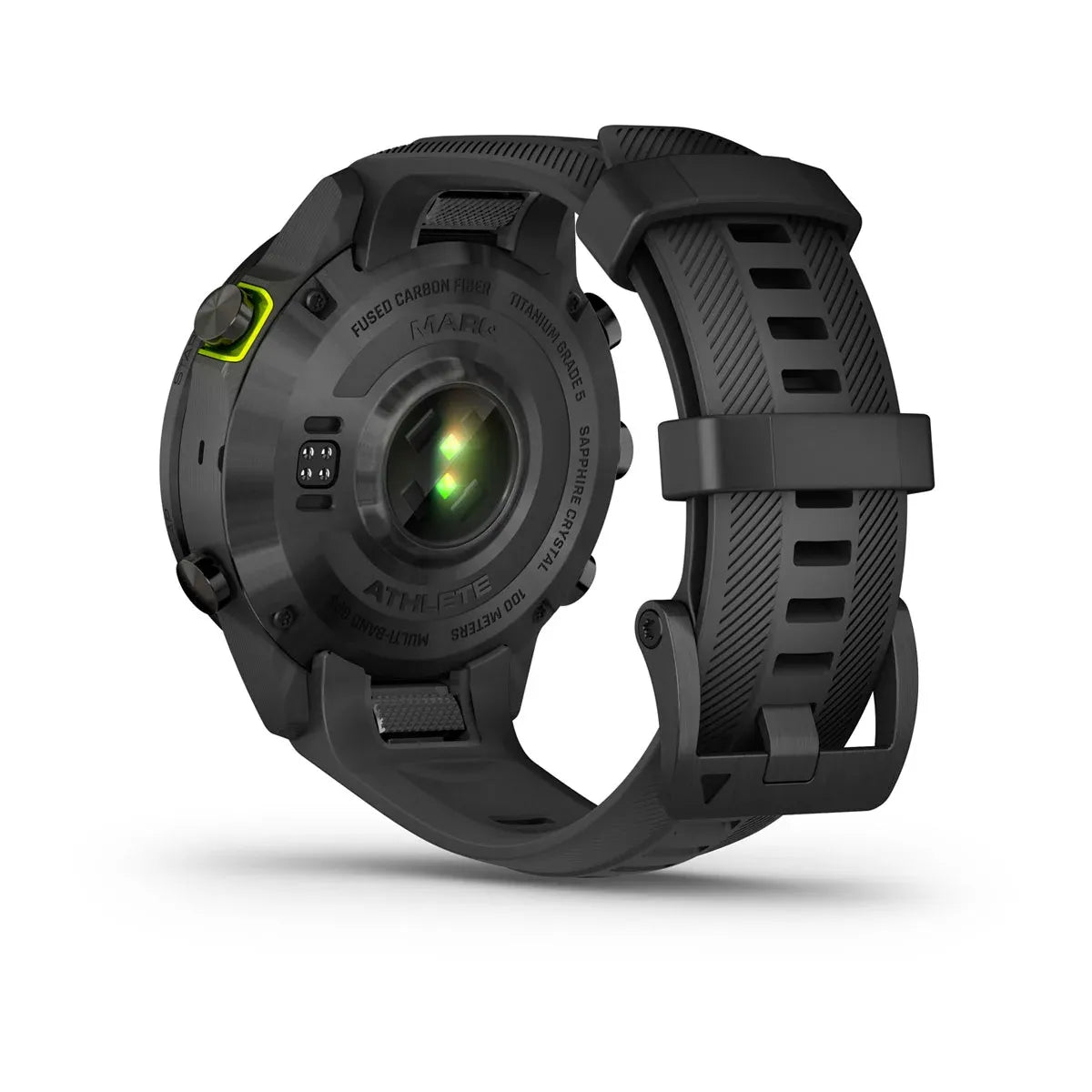 MARQ Athlete Gen 2 Carbon – close-up of bezel and tachymeter scale
