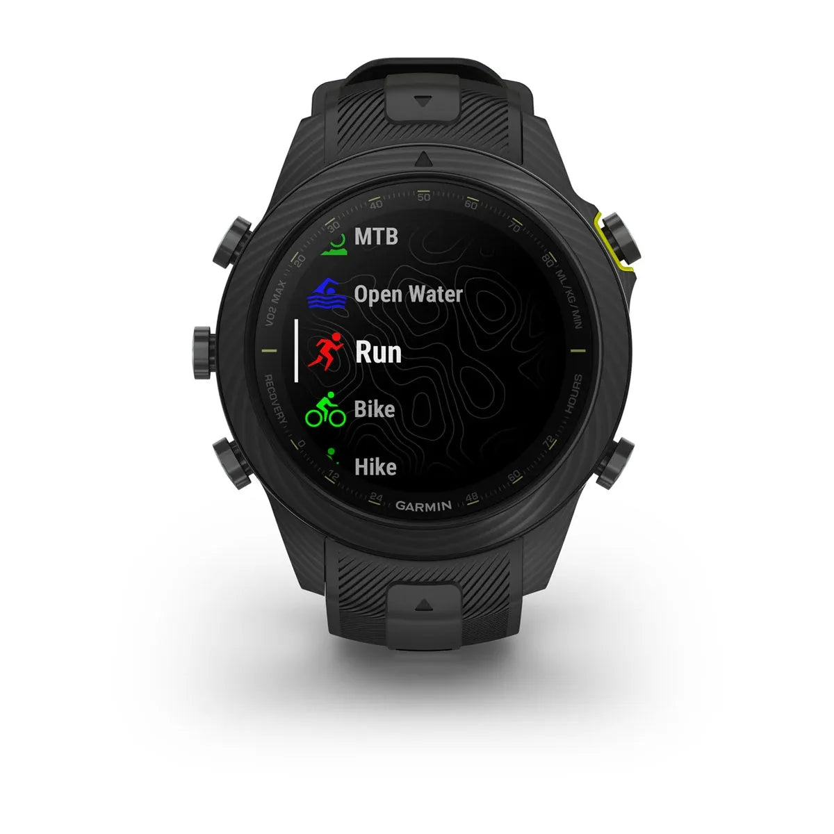 MARQ Athlete Gen 2 Carbon Edition – rear sensor and charging ring view