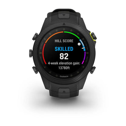 Garmin MARQ Athlete Gen 2 Carbon – lume/face close-up image