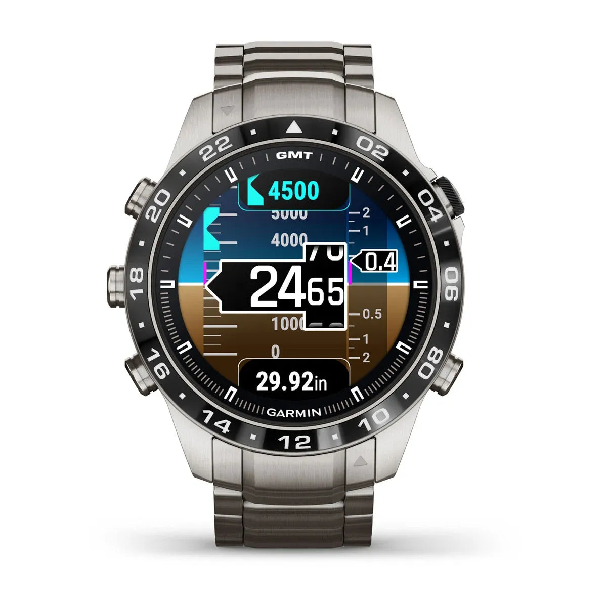 Garmin MARQ Aviator Gen 2 – bracelet and clasp underside view