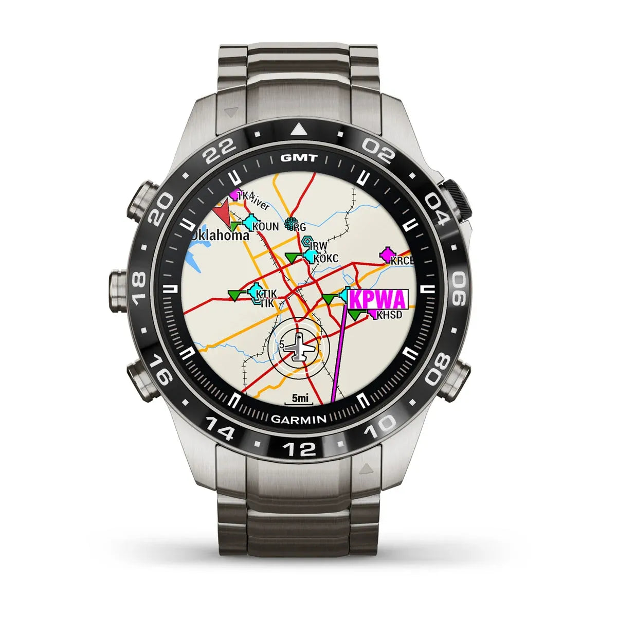 MARQ Aviator Gen 2 – angled dial shot showing flight data fields