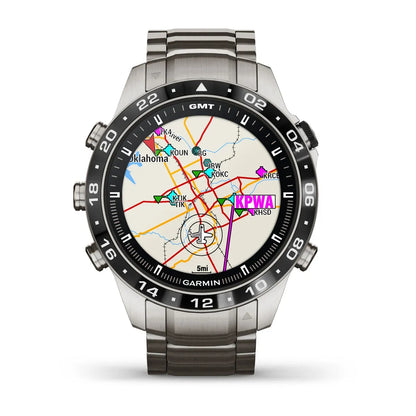 MARQ Aviator Gen 2 – angled dial shot showing flight data fields
