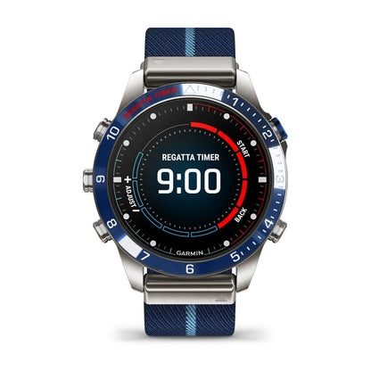 MARQ Captain Gen 2 – marketing mockup showing watch face and strap