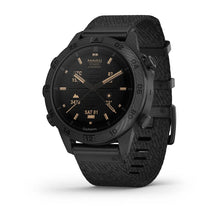 Garmin MARQ Commander Gen 2 Carbon Edition – flat lay of tactical smartwatch