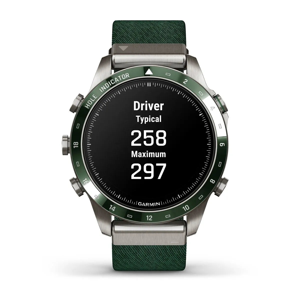 Garmin MARQ Golfer Gen 2 – clasp and bracelet hardware close-up