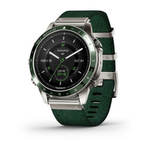 Garmin MARQ Golfer Gen 2 – bezel/crown close-up marketing mockup