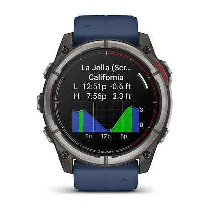 Garmin quatix 8 51 mm – lifestyle wrist close-up