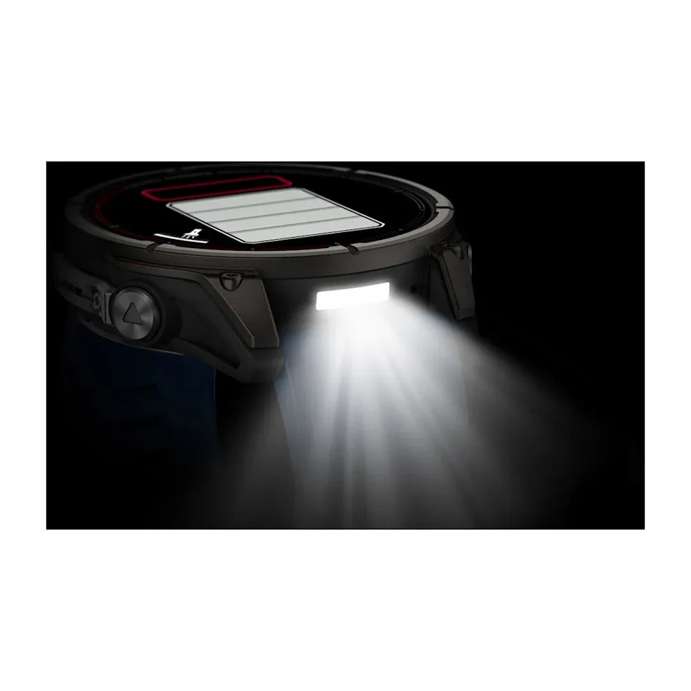 Garmin quatix 8 47 mm – side case and buttons macro
