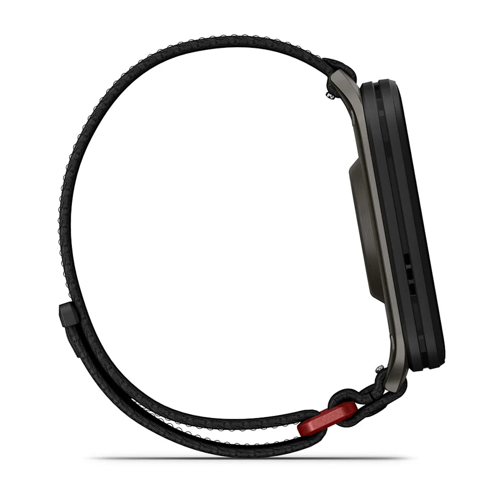 Garmin Venu X1 Black – product hero on dark background