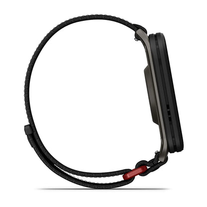 Garmin Venu X1 Black – product hero on dark background