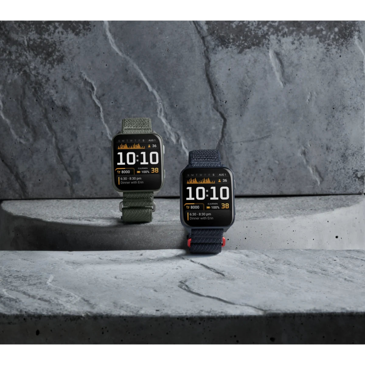 Garmin Venu X1 lifestyle – cycling outdoor scene