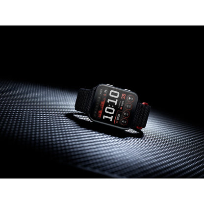 Garmin Venu X1 lifestyle – gym workout close-up