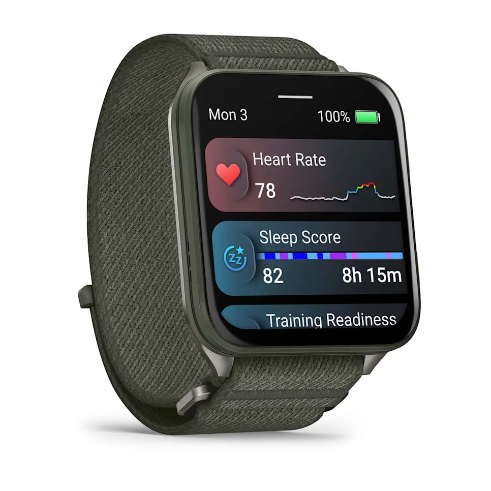 Garmin Venu X1 Moss – product hero on white background