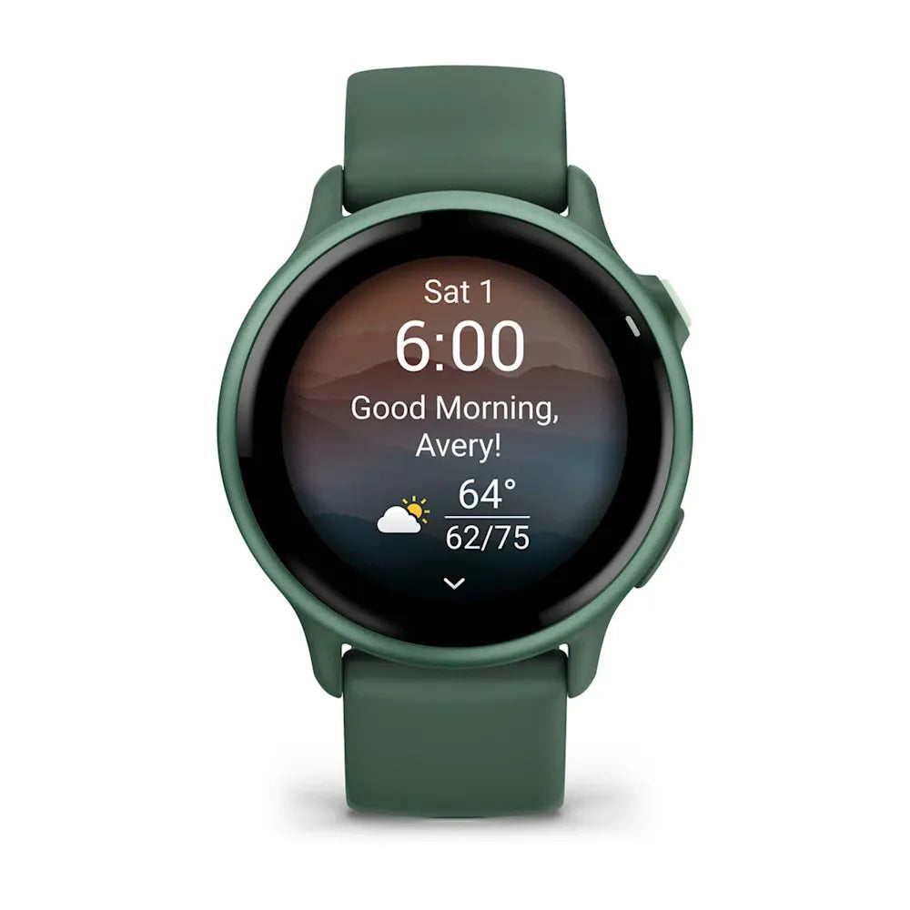 Garmin vívoactive 6 Slate/Black – buckle hardware macro