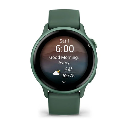 Garmin vívoactive 6 Slate/Black – buckle hardware macro