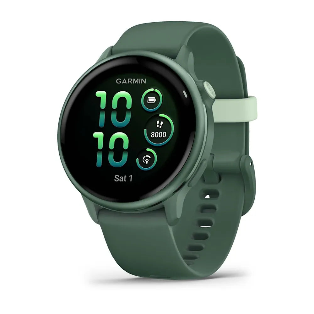 Garmin vívoactive 6 Metallic Jasper Green – hero product image