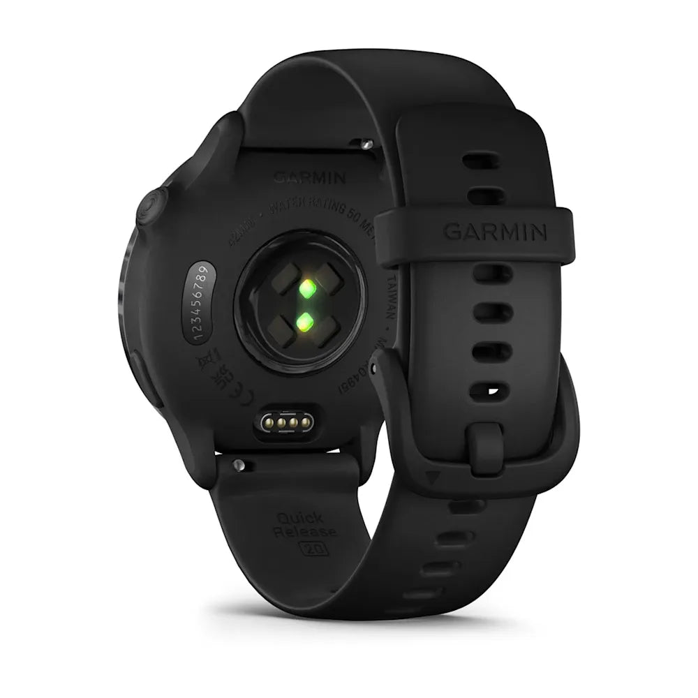 Garmin vívoactive 6 Slate/Black – strap/buckle detail