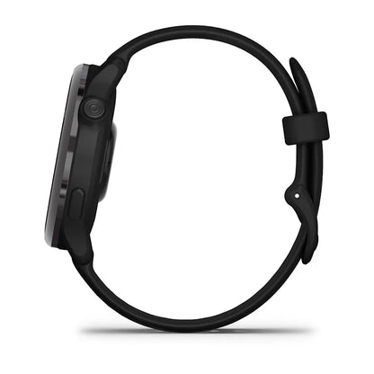 Garmin vívoactive 6 Metallic Jasper Green – clasp and strap detail