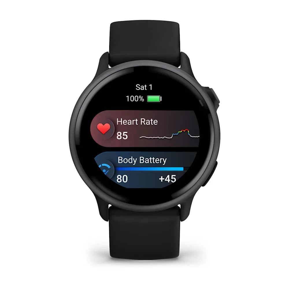 Garmin vívoactive 6 Slate/Black – front dial hero