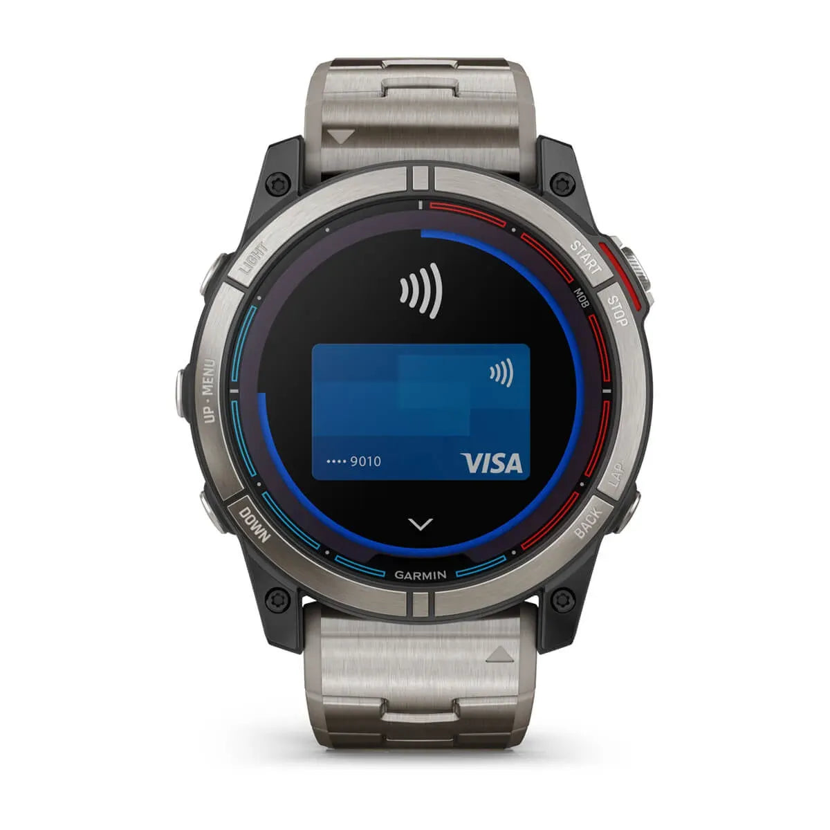 Garmin quatix 7X Solar Edition – rear sensor and charging contacts